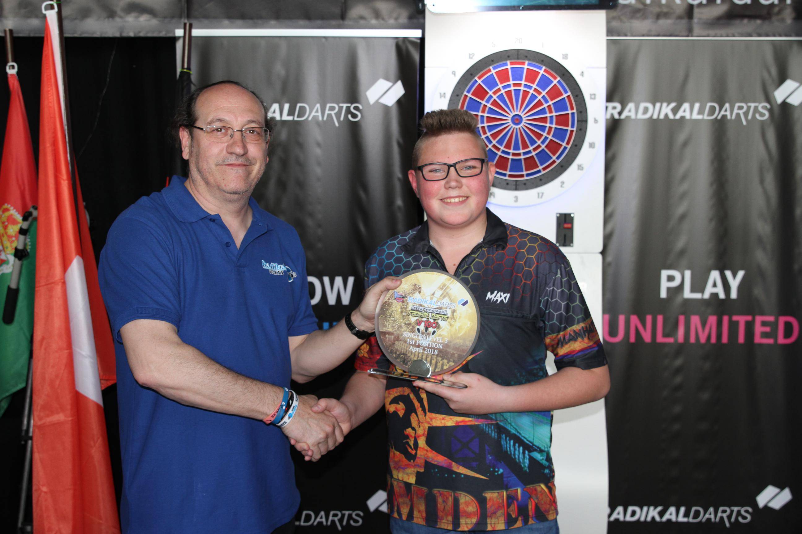 Internacional Radikal Darts 2018 Campeón Individuales Nivel 3 Maxi Johansen